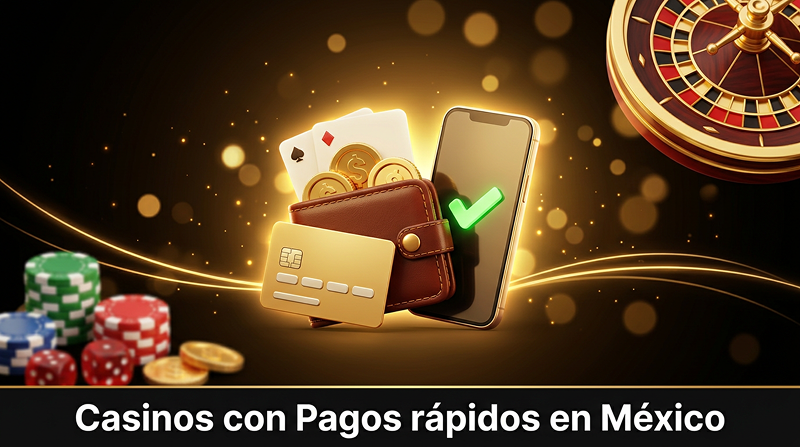 Casinos con Pagos rápidos en México: Los Sitios que Pagan Más Rápido (2026)